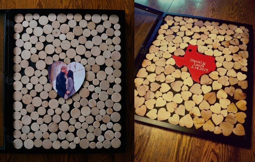 16 ideas originales para guardar las dedicatorias de boda cuadros con maderas 16 ideas originales para guardar las dedicatorias de boda