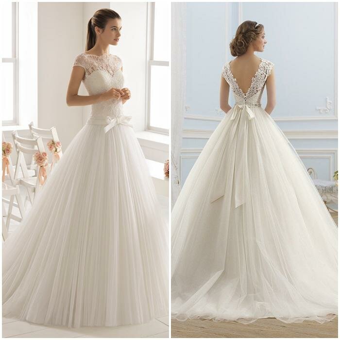 Vestidos de novia con encaje 2018 vestido novia encaje 6 Vestidos de novia con encaje 2018